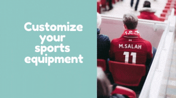 customize your sports equipment